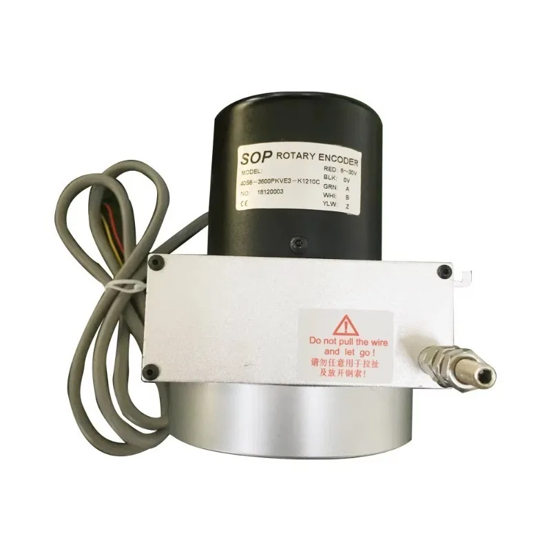 Factory Supply 6000mm Digital Output Optical Draw Wire Encoder