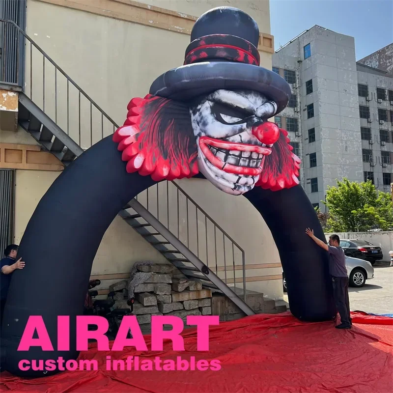 Halloween Hot Sale Decorative Arch Inflatable Clown 