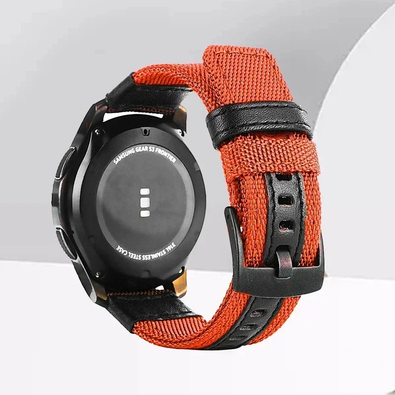 20 mm 22 mm Nylonarmband für Samsung Galaxy Watch 7 FE 6 5 4 40 mm 44 mm gewebtes Band für Huawei GT5 Pro 46 mm GT4/3Pro Sportarmband