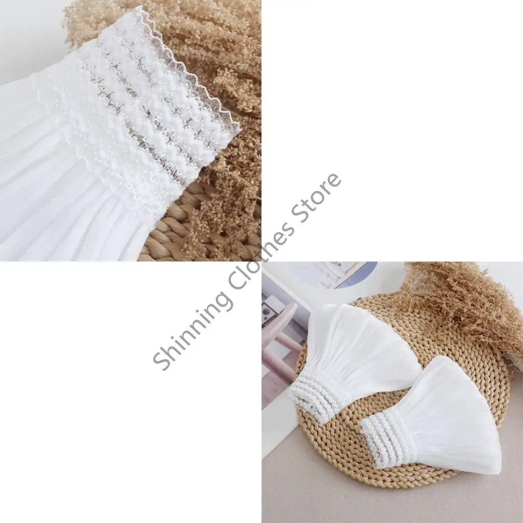 M68A البوق أكمام الذراع الدانتيل الأصفاد المعصم تمديد يغطي الذراع للنساء ارتداء اليومي #1