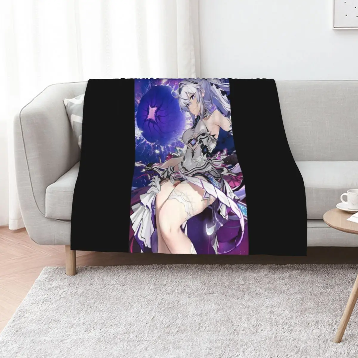

Kiana Kaslana - Honkai Impact Throw Blanket Summer Beddings Sofa Quilt Decorative Sofas Sofa Throw Blankets