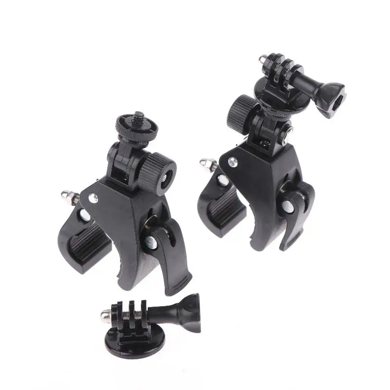 1 Set For  13  Action 5 Pro Holder Action Camera Parts For Insta360 Ace Pro 2 Bicycle Motorcycle Handlebar Mount Bracket