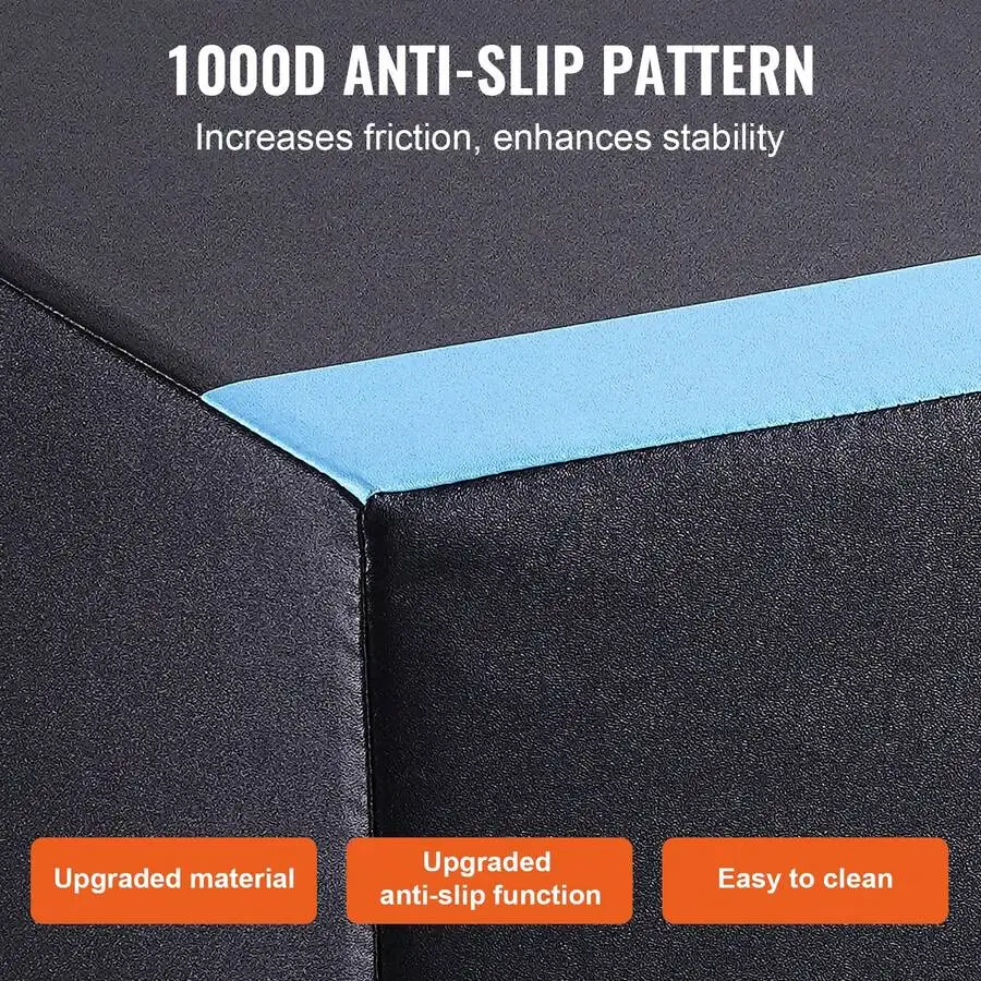 3 In 1 Plyometric Jump Box 12 To 30 Inch Cotton&Wooden Plyo Box Platform & Jumping Agility Box Anti-Slip Fitness Exercise Step U