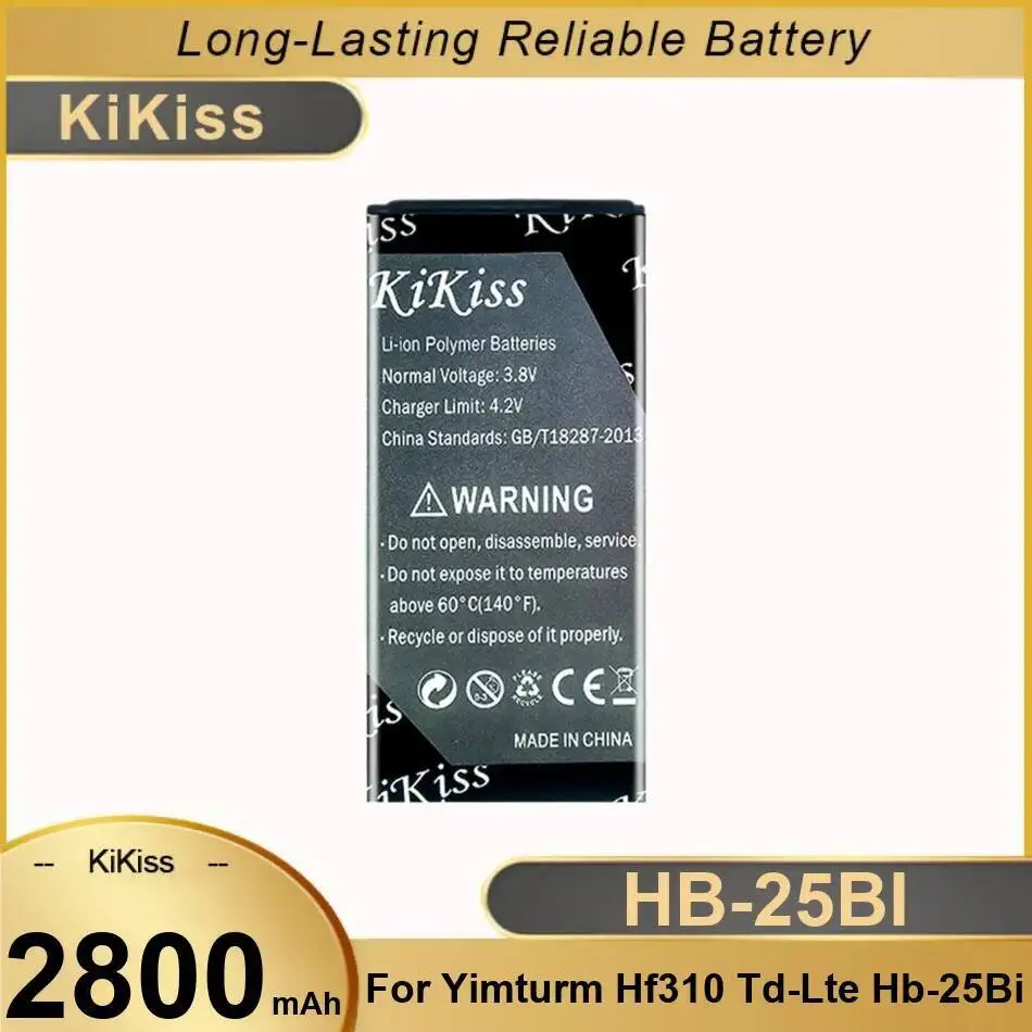 

Долговечное устройство беспроводной связи, аккумулятор 2800 мАч для Yimturm HF310 TD-Lte HB-25BI
