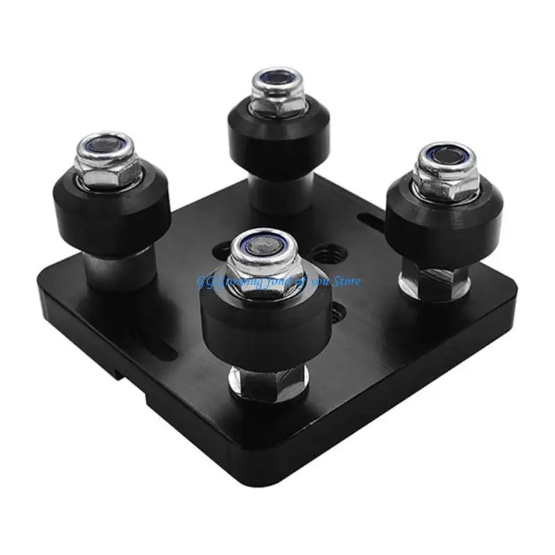 

H9EB Aluminum Profile Pulley V Slot Build Gantry Replacement for 2020 2040 Printer