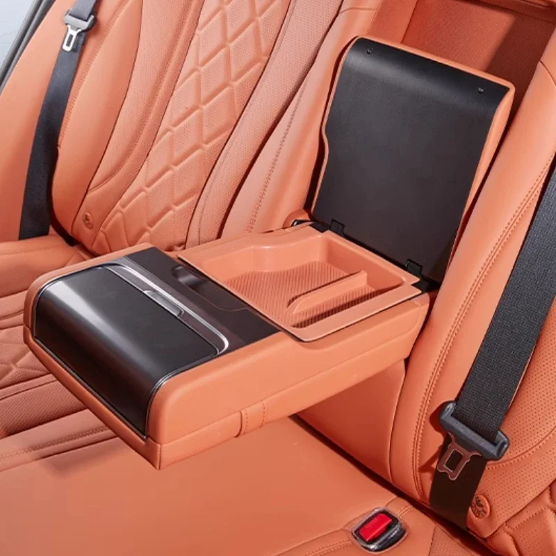 

For BYD Sealion 7 Rear Seat Armrest Silicone Storage Box Storage Slot Pad Decoration Suppliers Interior Modification Accessories