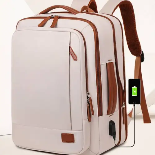 Mochila de negocios multifunción para ordenador portátil, bolsa de viaje con puerto USB, bolsas para estudiantes universitarios, mochila de viaje