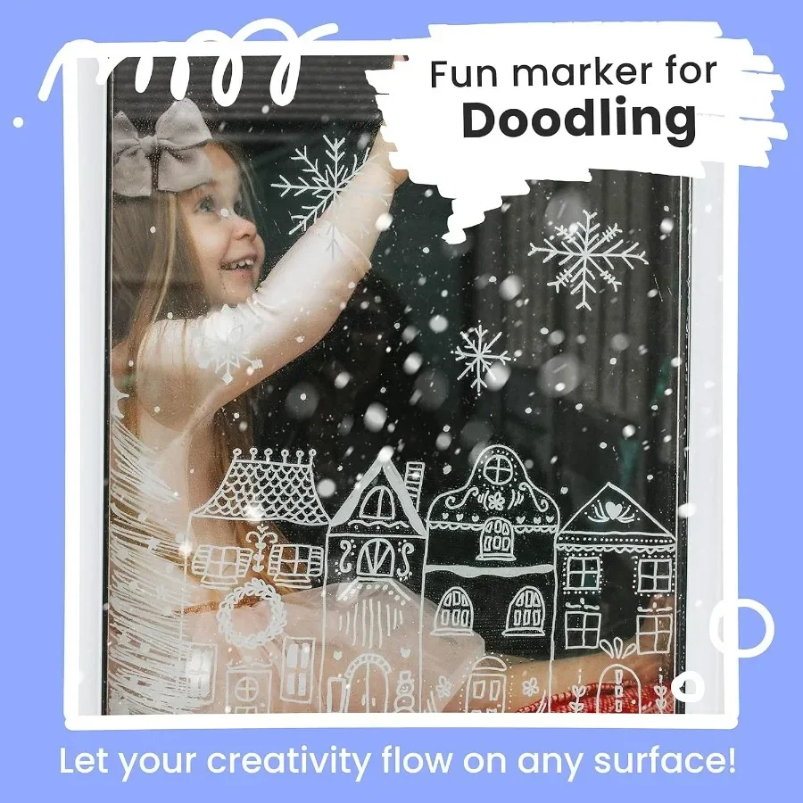 Белые меловые маркеры, белые сухие стираемые жидкие меловые ручки для классной доски, окна, бистро, автомобильные стеклянные доски, знаки, различные пакеты