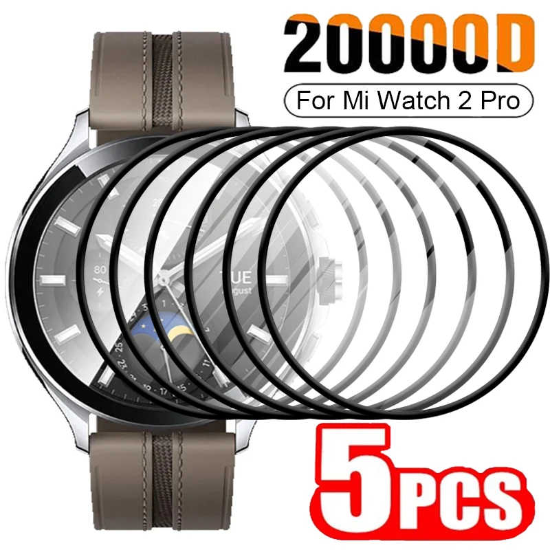 

5/1 шт. Защитная пленка для экрана Xiaomi Mi Watch 2 Pro изогнутая пленка против царапин для Mi Watch 2 Pro защитные пленки не стекло