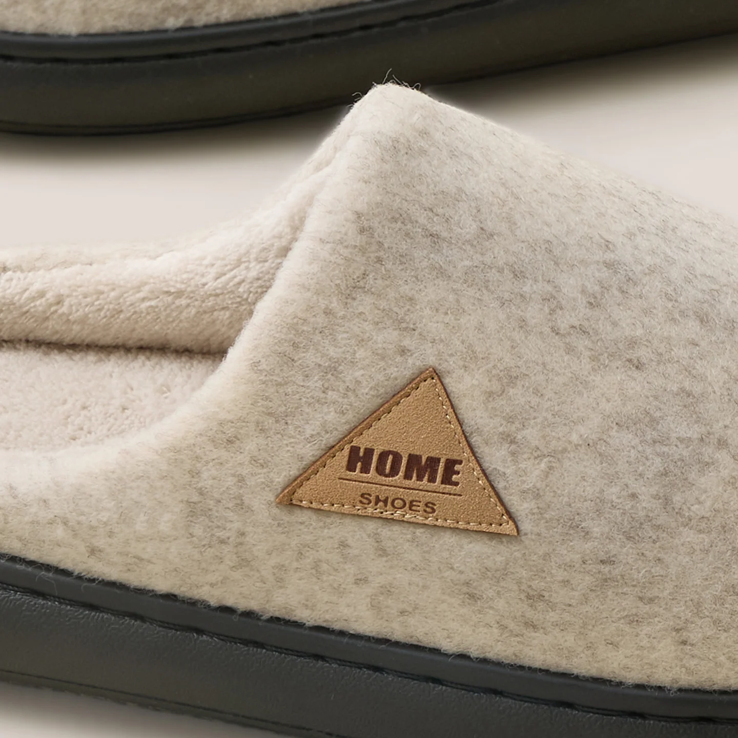 Men Women Winter Cozy Fleece House Slippers Arch Support Non-slip Thick Sole Warm Indoor Home Shoes Couple Bedroom Slides