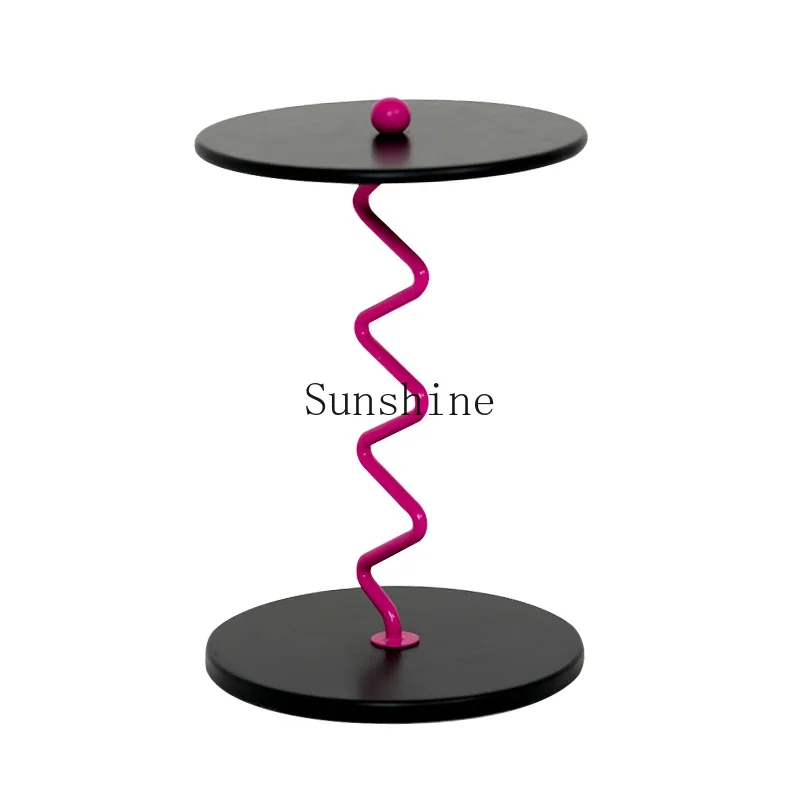 

Wave sofa coffee table light luxury small apartment mini coffee side table