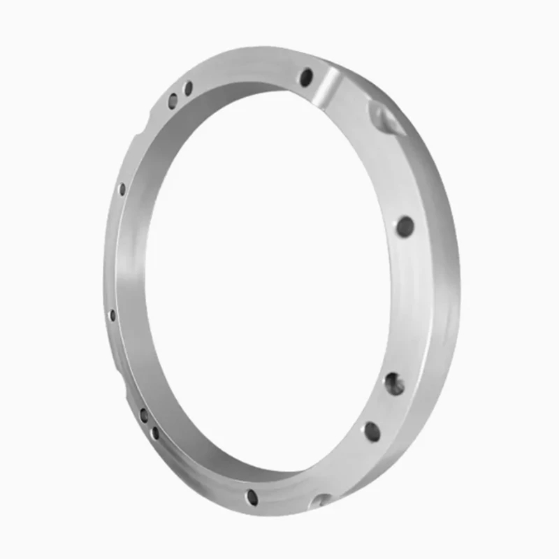 CNC machined stainless steel porous ring flange and porous positioning connecting ring
