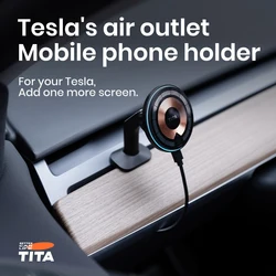 TITA Mai For Tesla 3Y Phone Holder Magsafe Magnetic Wireless Interior Accessories