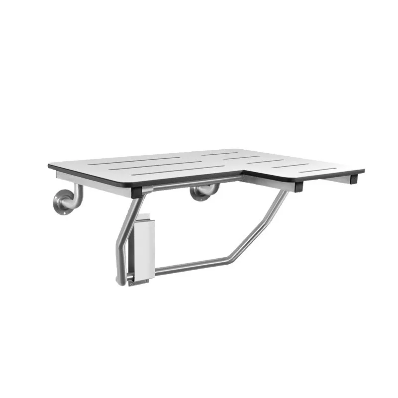 

Stainless steel elderly bath folding stool nursing home bathroom bath room wall hanging foldable bathroom stool