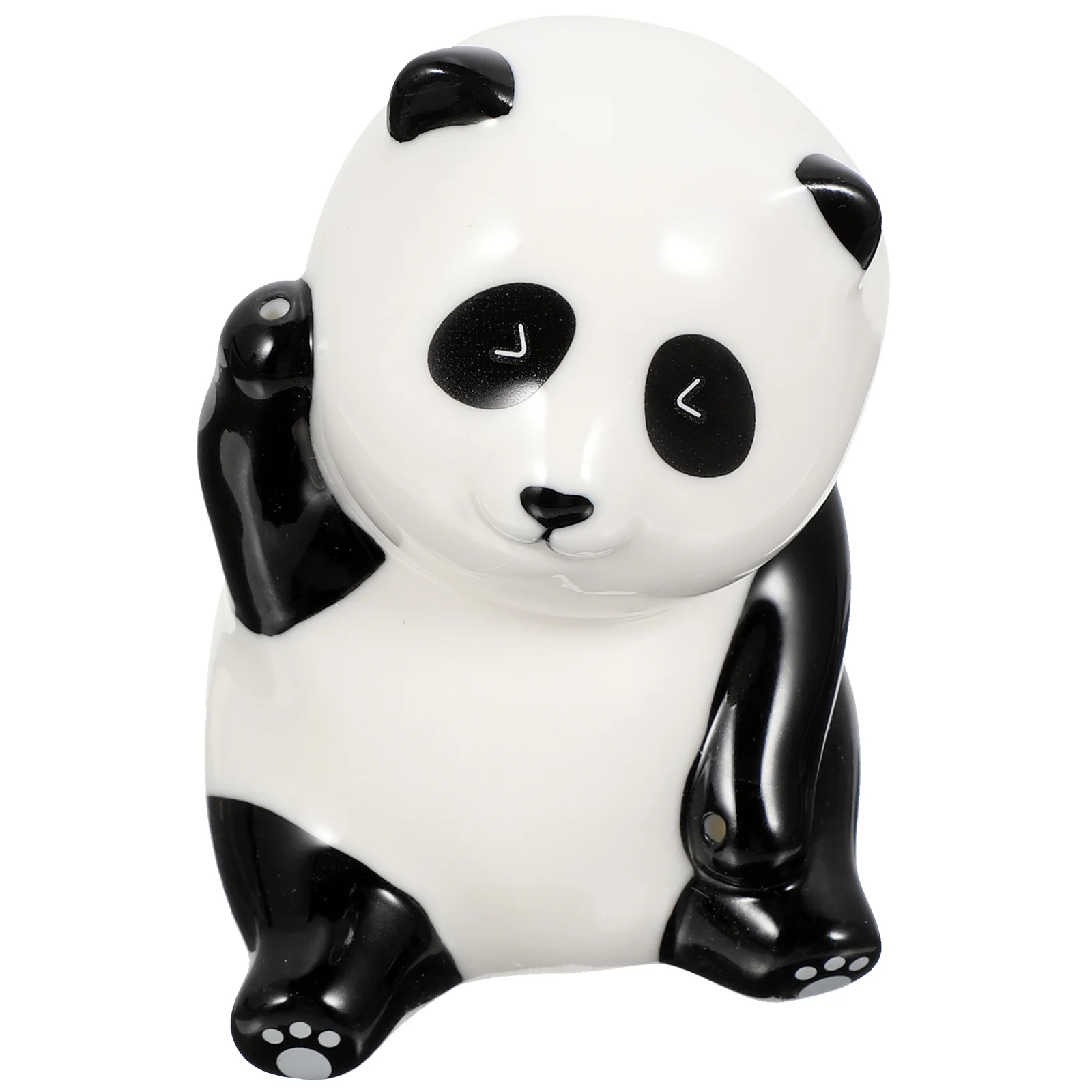 

Ceramic Panda Incense Holder Cartoon Artistic Incense Stick Burner Table Home Office Decoration Chic Censer Holder