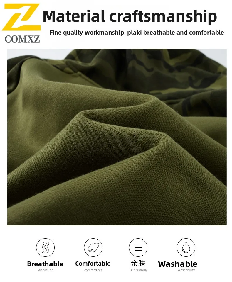 New Hooded Cardigan Jacket 2025 Winter New Fashion Color Matching Design Windproof Warm Top Casual Versatile Mountain Print Coat