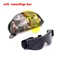 black frame camo box