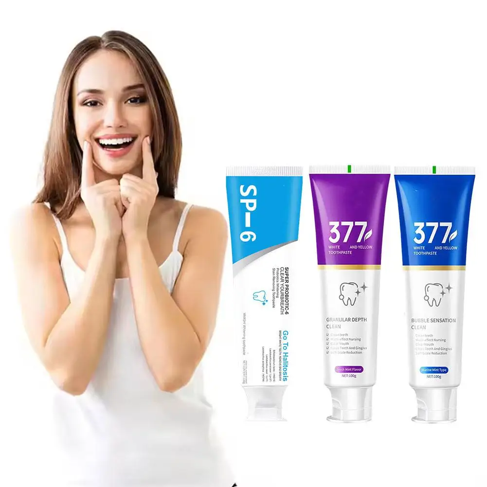 New Sip-4 Probiotic Toothpaste Brightening Stain Removing Breath Teeth Toothpaste Toothpaste Probiotic Whiten Sp-6 R6w4