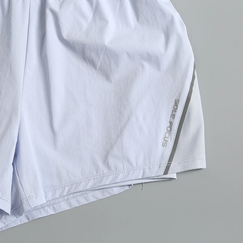 Hoch taillierte Sportshorts für Damen im Sommer, neue lockere Anti-Expositions-Lauf-Trainings-Trainingshose, schnell trocknend, atmungsaktiv