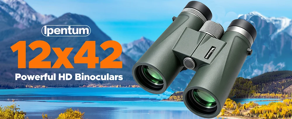 12x42 HD Profi-Fernglas mit HD-Linse, BAK4-Prisma, wasserdichtem Metallgehäuse für Vogelbeobachtung, Jagd, Camping, Reisen und Outdoor-Aktivitäten – Detail 1