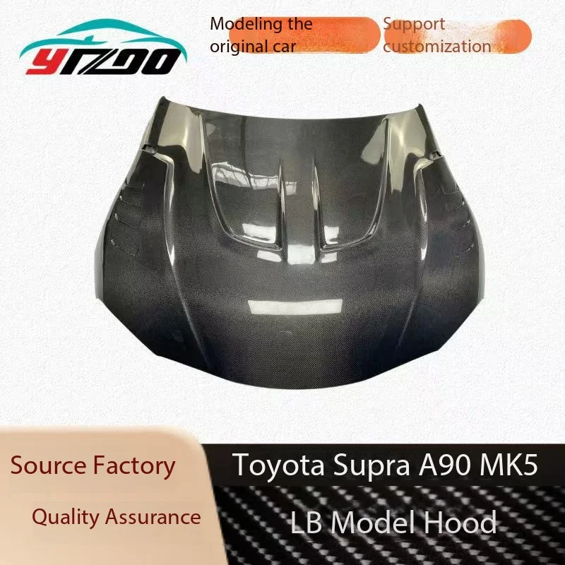 Suitable for upgrading the Toyota Bull Demon King Supra MK5 A90/A91 to LB carbon fiber engine cover