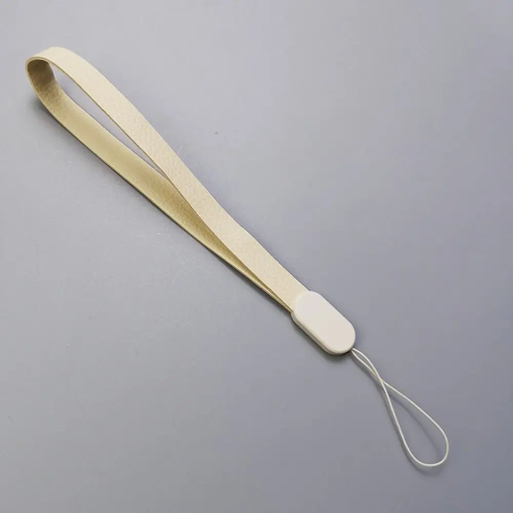 

Короткий ремешок для телефона из искусственной кожи, простой, портативный, с защитой от утери