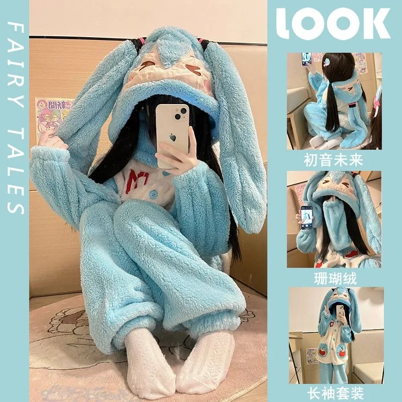 hatsune-miku-dessin-anime-mignon-pyjamas-pour-les-femmes-automne-et-hiver-a-la-mode-personnalise-chaud-resistant-au-froid-maison-costume-ensemble-cadeaux