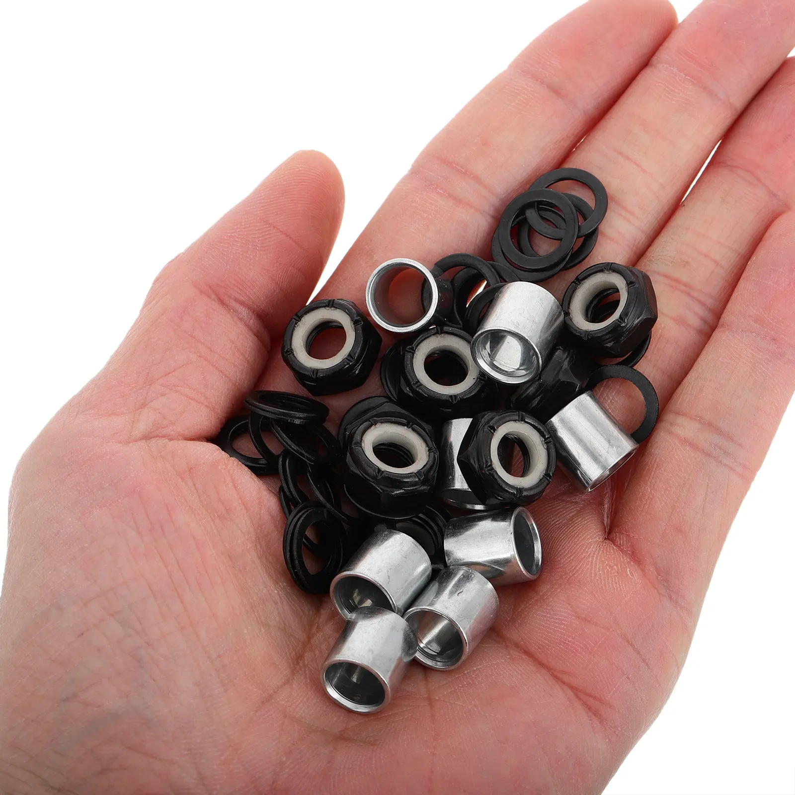 1Set Heavy Duty Skateboard Hardware Accessories Metal Truck Nuts Washers Screws for Skateboards Longboards Surfboards Electric