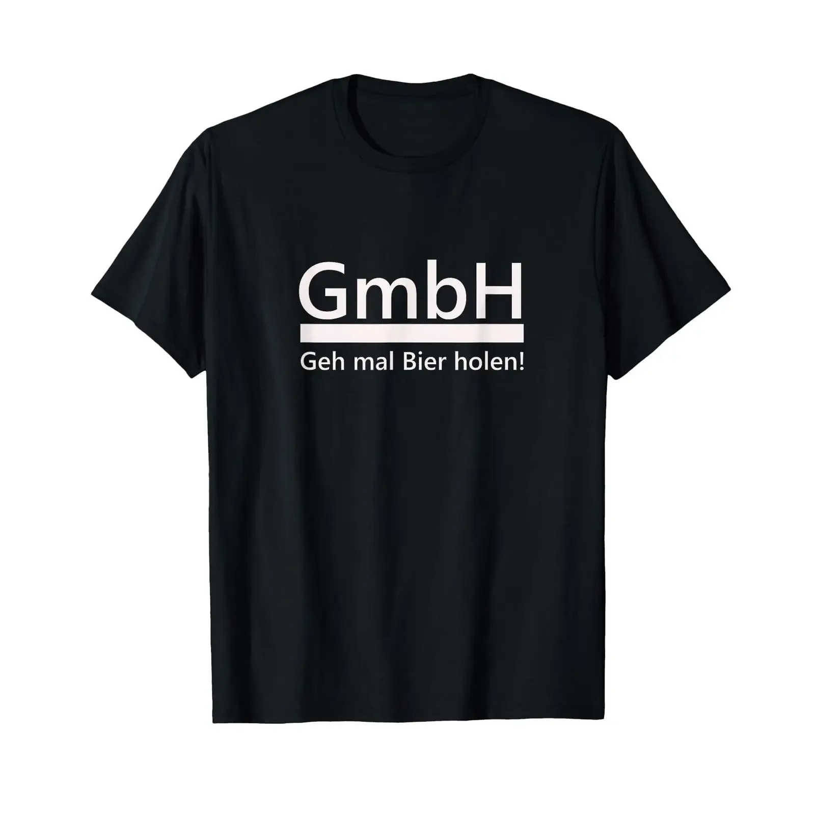 GmbH Geh mal Bier Holen T Shirt vintage Washed Slightly Stretched designer clothes fashion Top For Everyday Wear Casual