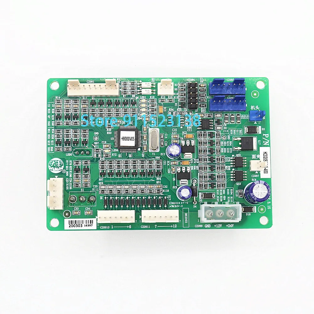 

Feiya ZGM Haina Ricoma CAMFive Chinese Embroidery Machine Spare Parts Dahao Electronic Board Head Card HC0209B(04)-400