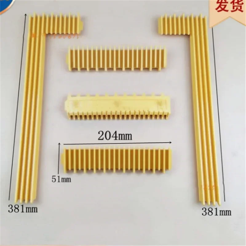 10PCS   Escalator edging SLBK-01 SLBK-02 SLBK-03  Automatic stair frame Elevator pedal yellow edging