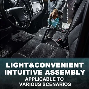 Patuopro Wireless Wireless Vacuum Powder Powder Industrial Construction Hair Cleaning Car for Makita 18V Battery 8 Main Industrial Vacuum Sales - №1