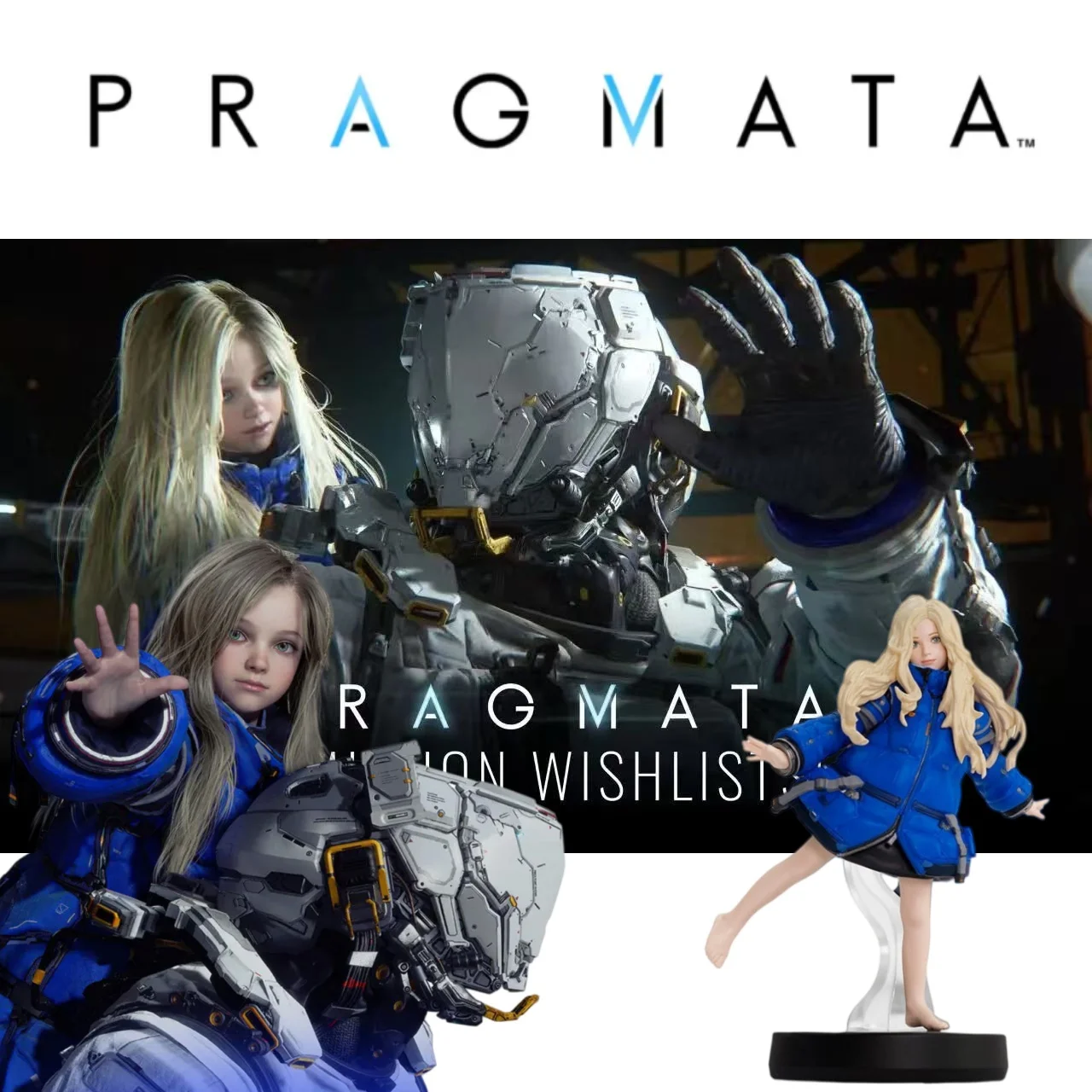 

Capcom Authentic Pragmata Diana Action Figure Card Collectible Peripheral For Game Collectors Desktop Display Decoration