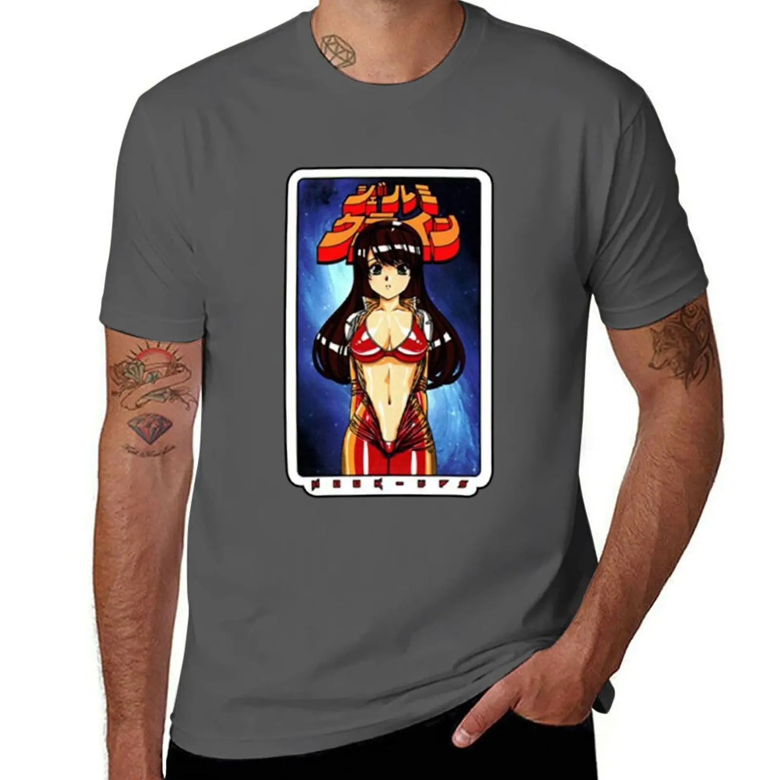 

Vintage Anime Girl Hook Ups Skate Hookups Hook-Ups Brand Cartoon Space Princess Animated Spac T-Shirt