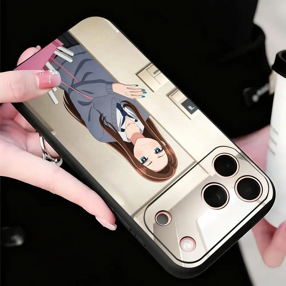 Cute Girl Kei Amane Anime  Phone Case For iPhone 17 16 15 14 13 12 X XR XS 8 Plus Mini Pro Max Soft black Shockproof Cover