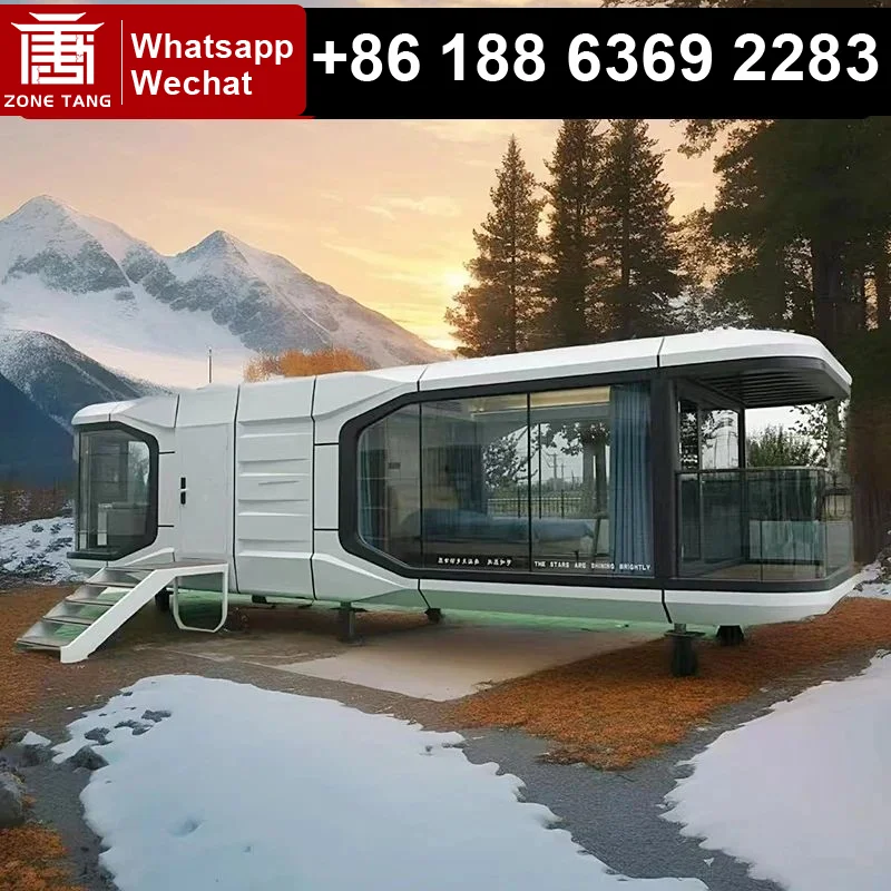 Holiday Home Moisture Proof House Capsule Housing Space Capsule Homes Thermal Insulation Prefabricated Houses Villa Prefab House