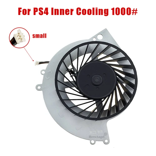 Imagen 2 del producto Ventilador de refrigeración interno de repuesto, piezas de enfriamiento integradas para PS4 Fat 1000 #   1100 #   1200 #    Enfriador perfecto para acceso a la consola de juegos PS4