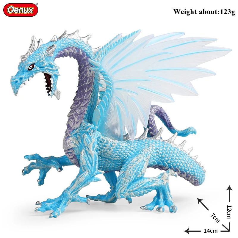 Oenux Original Savage Dinosaurier Mythos Drache Tiere Modell Feuer Bull Octopus Monster Krabbe Actionfiguren Kinder Sammlung Spielzeug Geschenk 10