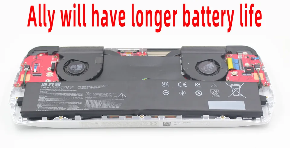 ROG Ally RC71L用純正バッテリー ASUS ROG Ally Battery - Genuine