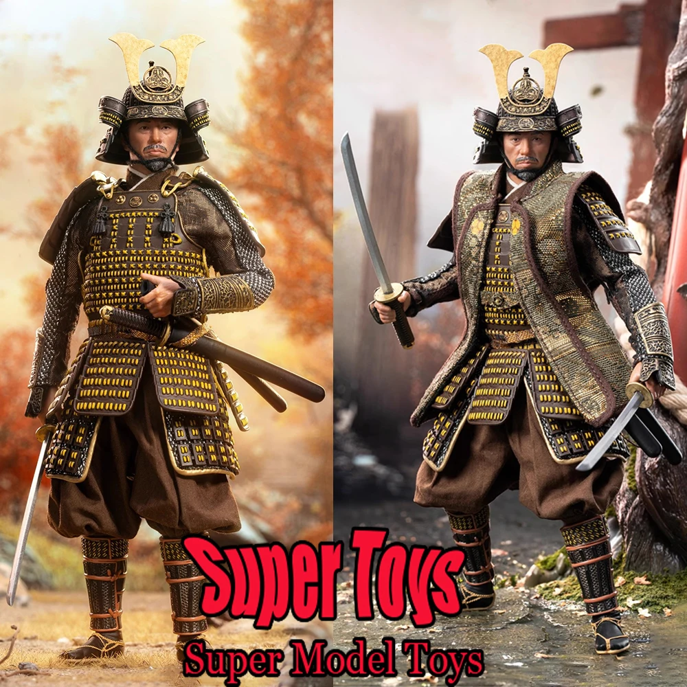 

D12TOYS DA001 1/12 Scale Male Soldier Ancient Shogunate Grand General Full Set 6-inches Action Figure Model Doll Collection