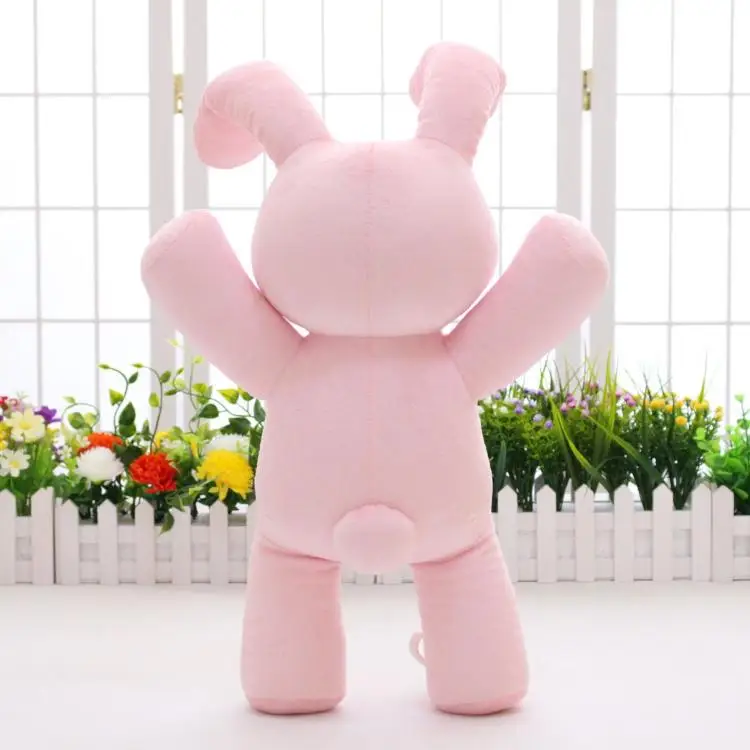 40cm anime mitsukuni haninoduka coelho rosa boneca de pelúcia jogo cosplay brinquedo travesseiro de pelúcia para presente