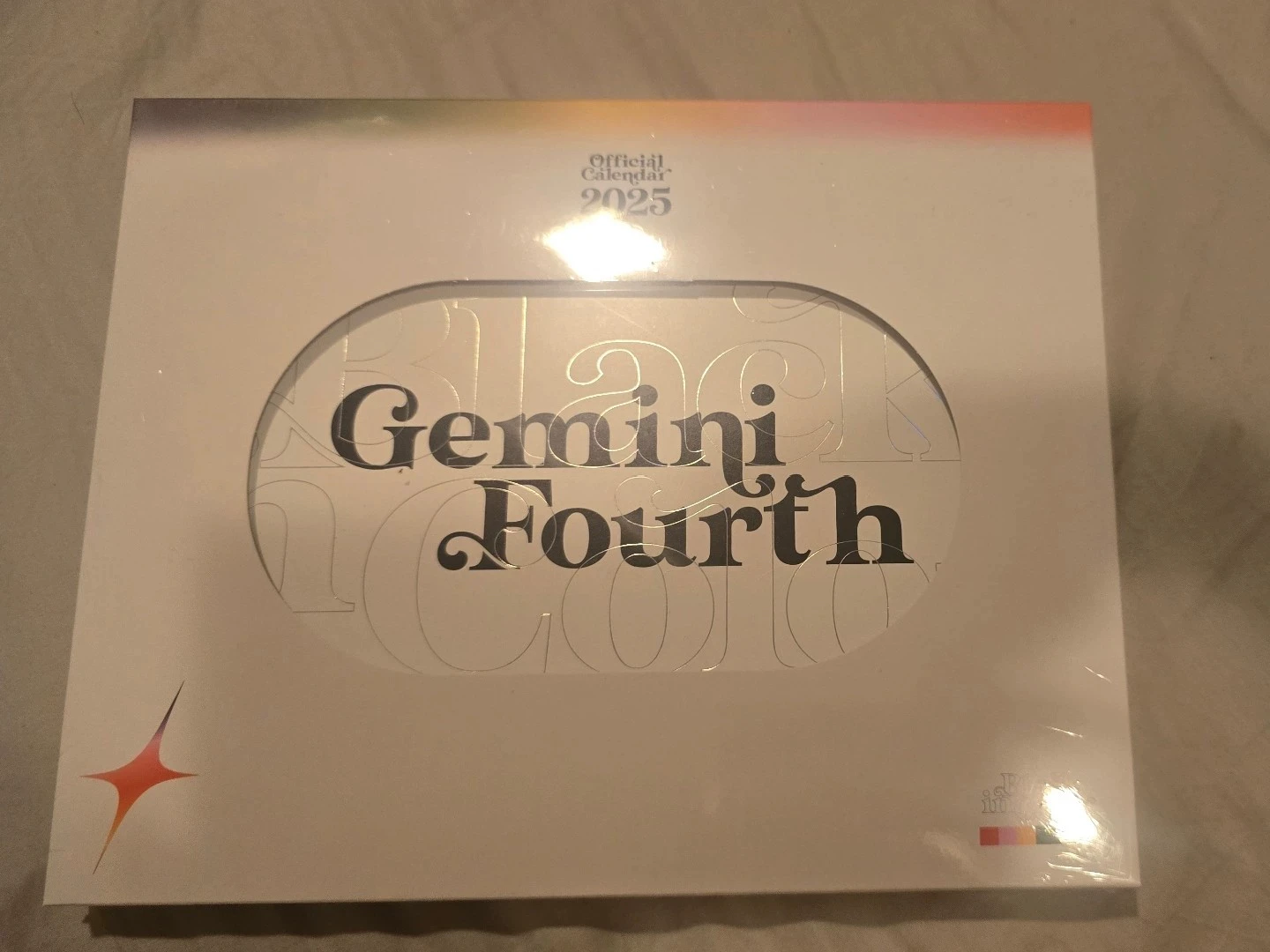 2025 New In Stock GMMTV Thai drama My School President Gemini Fourth G4 Official Calendar 24.5x18.7cm 24.5x18.7cm+1 Random Card