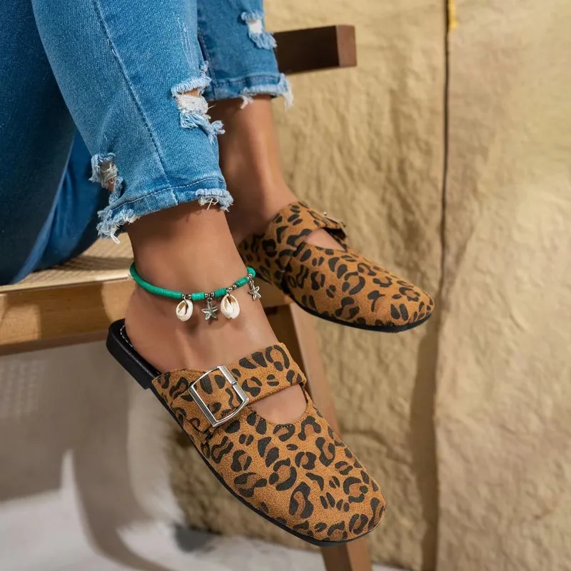 2025-classico-fechado-dedo-do-pe-feminino-mules-sapatos-verao-sola-grossa-leopardo-impressao-fivela-de-metal-marca-moda-chinelos-femininos-macios
