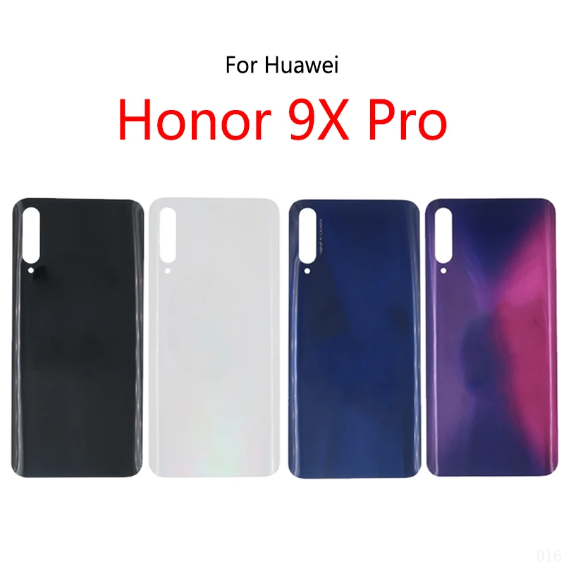 Battery Back Cover For Huawei Honor 9X Pro Glass Panel Housing Battery Cover Rear Case