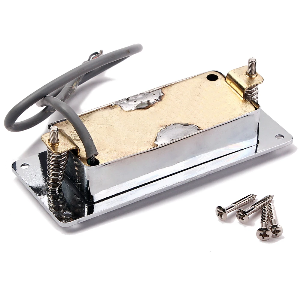 

Copper Shell Humbucker Pickups Electric Guitar Bridge Neck Double Coil Wax Potted Eliminating Feedback Warm Tone Musical