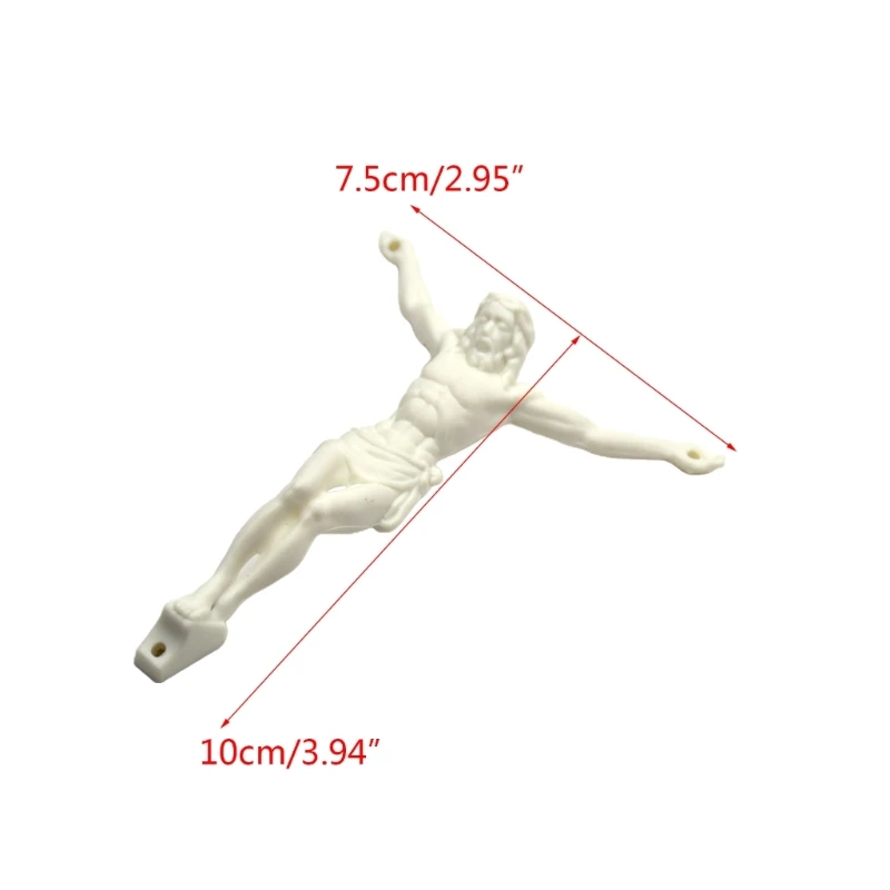 F92B Jesus Figurine mặt dây chuyền Kitô giáo Đám cưới năm mới Trang trí văn phòng trường học