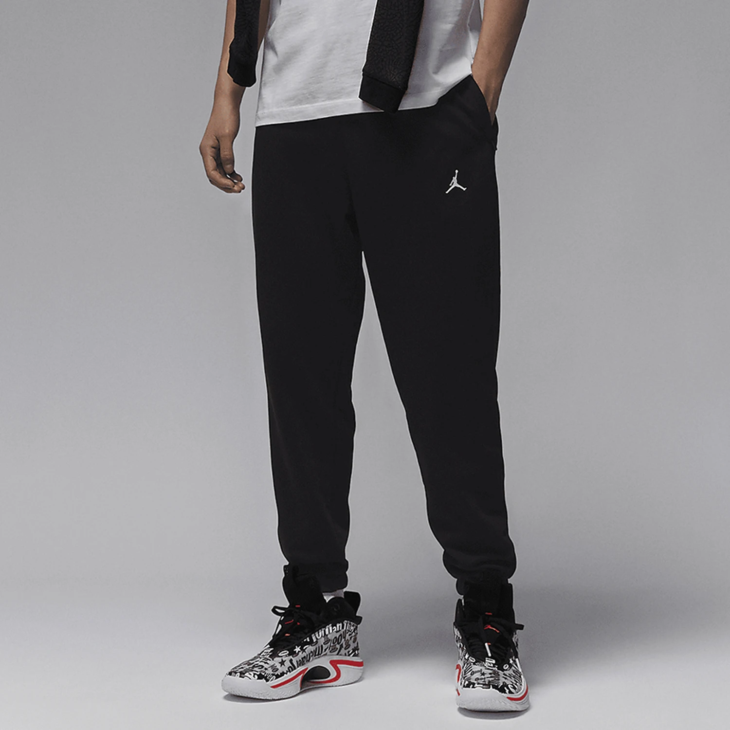 

Nike genuine genuine JORDAN Men's Moisture-Wicking Breathable Knit Pants FV8609-010