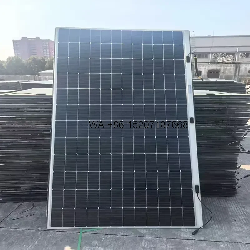 Wmwmnu 520W Flexible Solar Panel Half Cut Cells Bendable Foldable for Commercial Use