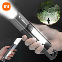 Xiaomi SMILING SHARK Outdoor Flashlight Portable Strong Lights Variable Focus with Home Camping Fishing Walking Lighting Lamp