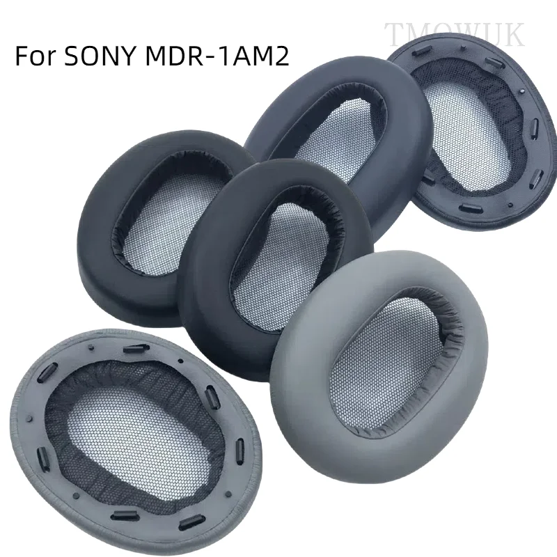 

For Sony MDR-1AM2 Earpads Ear Cushion Replacement Protein Leather Memory Foam Ear Pads Compatible with Sony 1AM2 Headphones